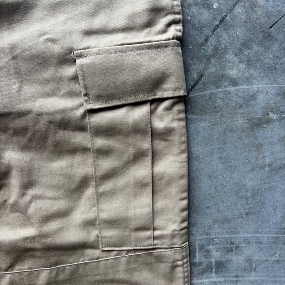 Tru-Spec Tactical Cargo Pants Men's L 36x29 Khaki Ripstop Utility Workwear - Picture 4 of 16